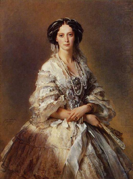 Franz Xaver Winterhalter The Empress Maria Alexandrovna of Russia china oil painting image